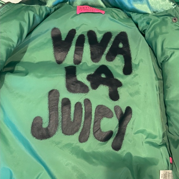 Juicy Couture Green Viva La Juicy Jacket - Picture 3 of 4